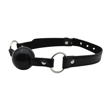 Versatile Bound to Play Silicone Ball Gag showcasing O-rings for easy attachment to other bondage accessories, ideal for the discerning user.